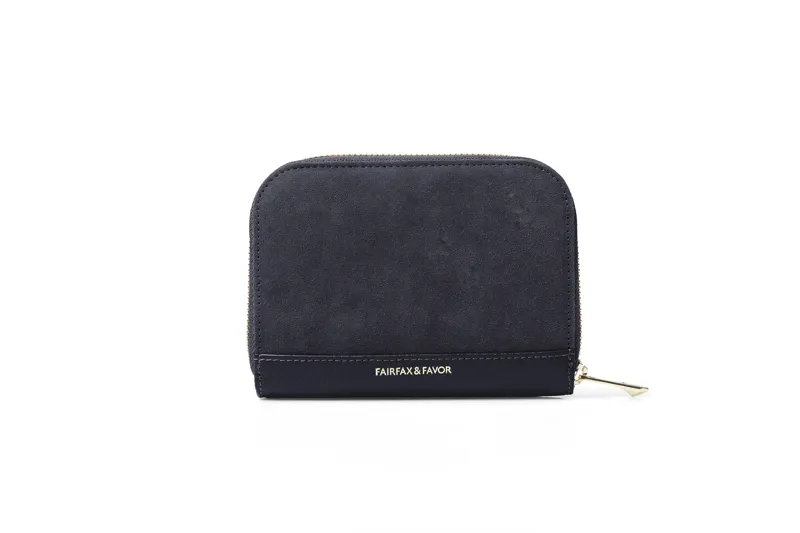 Fairfax and Favor Mini Salisbury Purse Navy-2